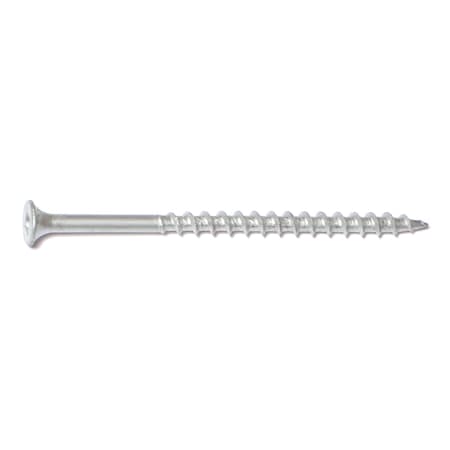 Buildright Deck Screw, #8 x 3 in, Steel, Flat Head, Square Drive, 2000 PK 07457